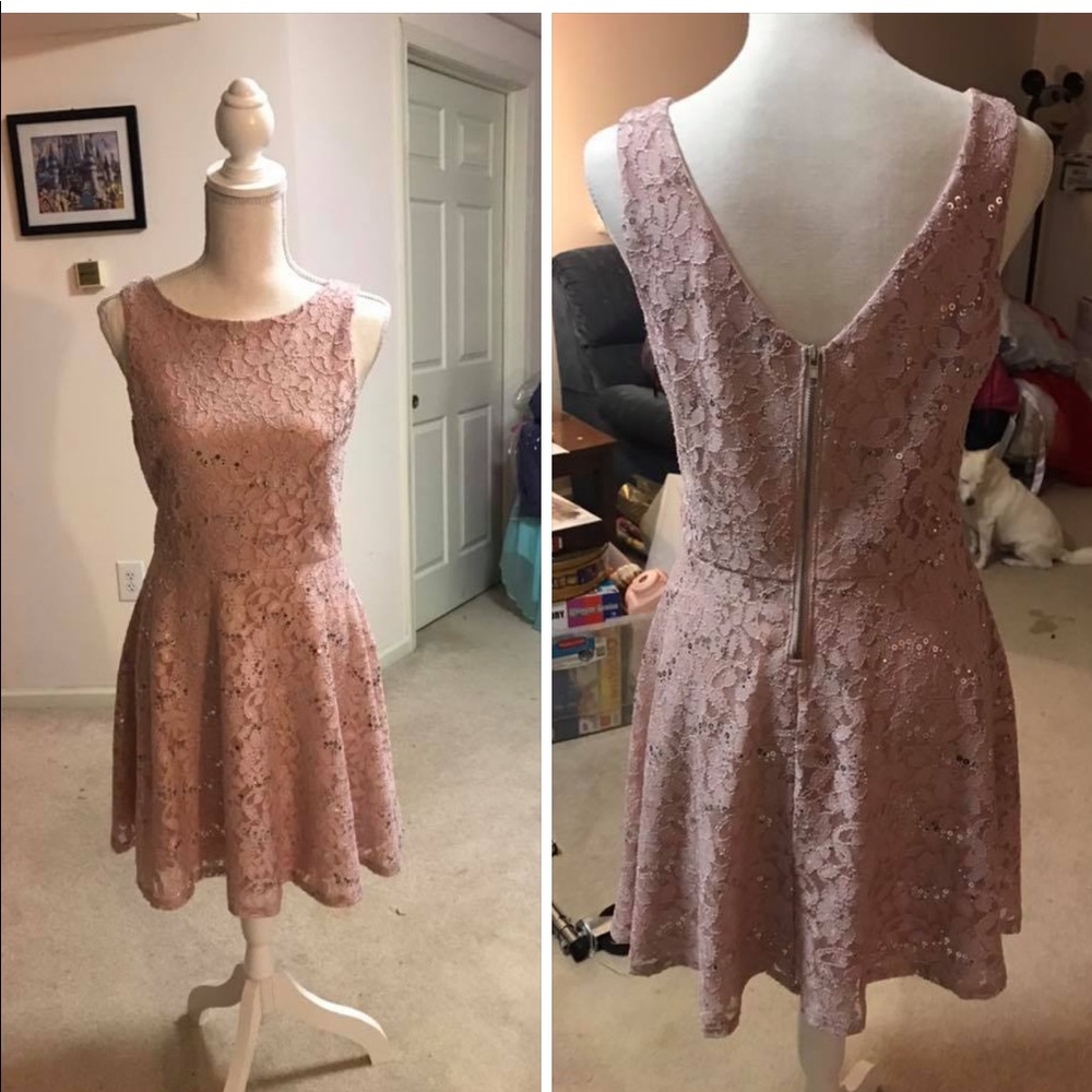 Pink dress